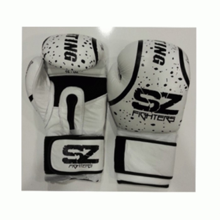 SZ Fighters - Боксови ръкавици Evo Predator / Бели (Естествена кожа)​